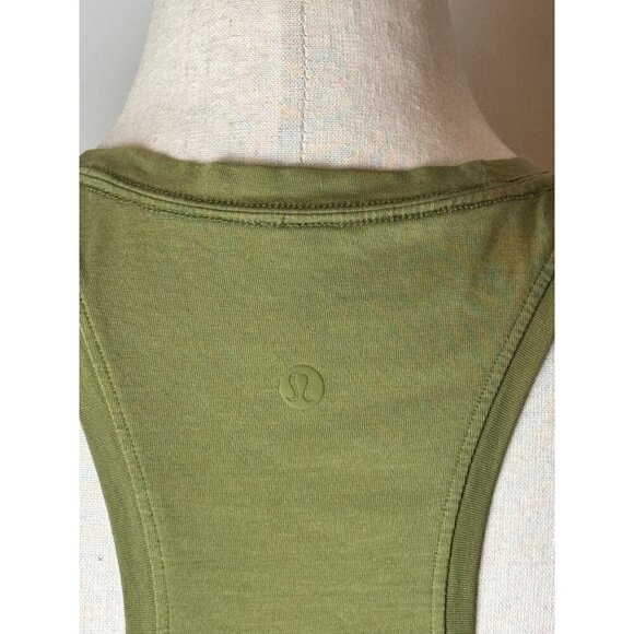 Lululemon Tank Top Women‎ Small Bronze Green Love Tank Athletic Yoga Athleisure - Picture 7 of 7